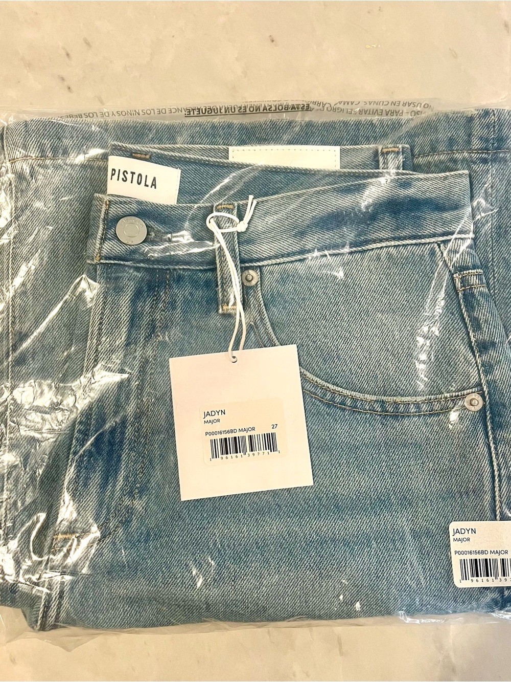 Pistola Jadyn Low Slung Palazzo Jeans in Major 27 NWT - Picture 8 of 8